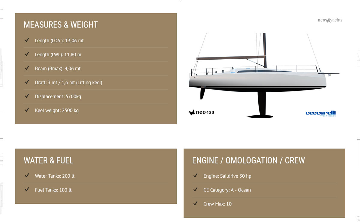 Boat Page Neo Yachts 3 .