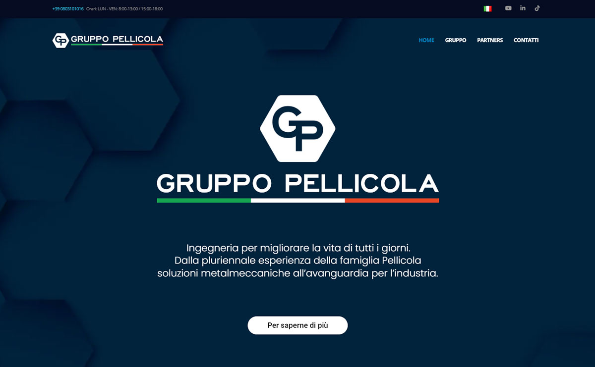 Gruppo Pellicola – Corporate Site